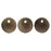 Czech Lentils 6mm Matte - Dk Bronze (50pcs)