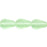 Czech Vintage Style Leaves 12 x 8mm Peridot (25pcs)