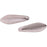 Czech CzechMates Two Hole Daggers 16 x 5mm ColorTrends: Saturated Metallic Almost Mauve (50pcs)