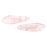 Czech CzechMates Two Hole Daggers 16 x 5mm Crystal/Lt Pink (50pcs)