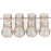 Czech Vintage Czech Style Drops 15 x 8mm Crystal - Gold Inlay (25pcs)
