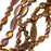 Czech Strung Pressed Bead Mixes Transparent Vega Mix