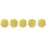 Czech Melon Round 3mm Antique Beige