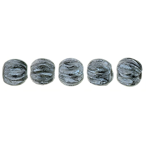Czech Melon Round 3mm Hematite
