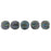 Czech Melon Round 3mm Matte - Iris - Purple