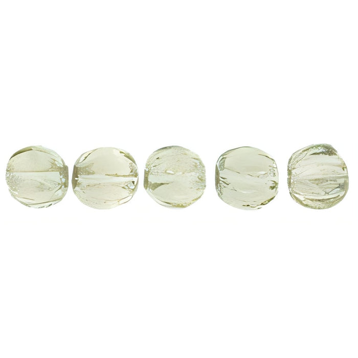 Czech Melon Round 3mm Black Diamond