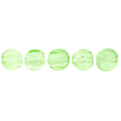 Czech Melon Round 3mm Peridot