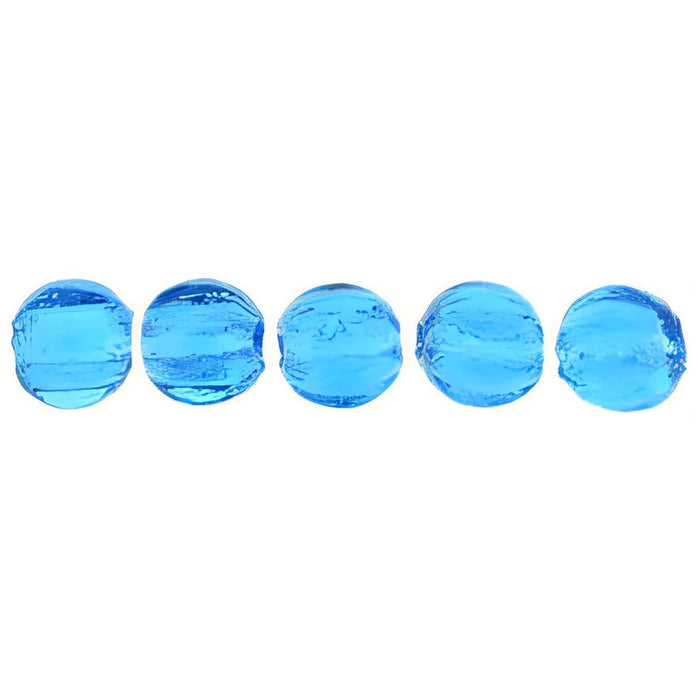 Czech Melon Round 3mm Capri Blue