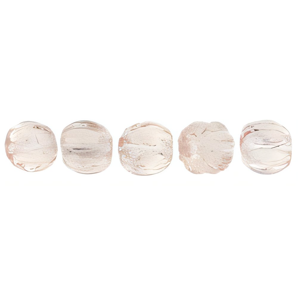 Czech Melon Round 3mm Rosaline