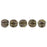 Czech Melon Round 3mm Opaque Purple - Bronze Picasso