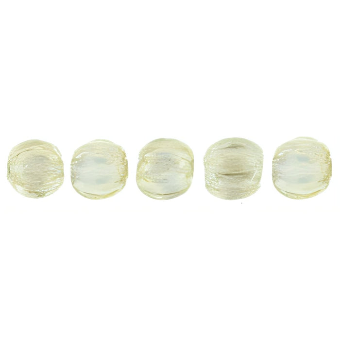 Czech Melon Round 3mm Luster Iris - Black Diamond