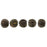 Czech Melon Round 3mm Matte - Dk Bronze