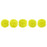 Czech Melon Round 3mm Matte - Chartreuse
