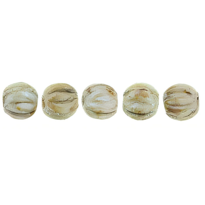 Czech Melon Round 3mm Ultra Luster - Opaque Green