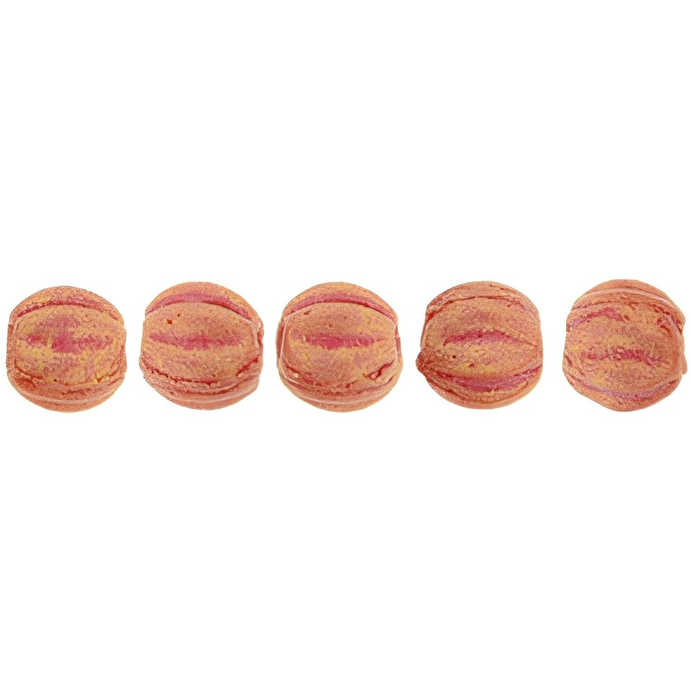 Czech Melon Round 3mm Pacifica - Strawberry