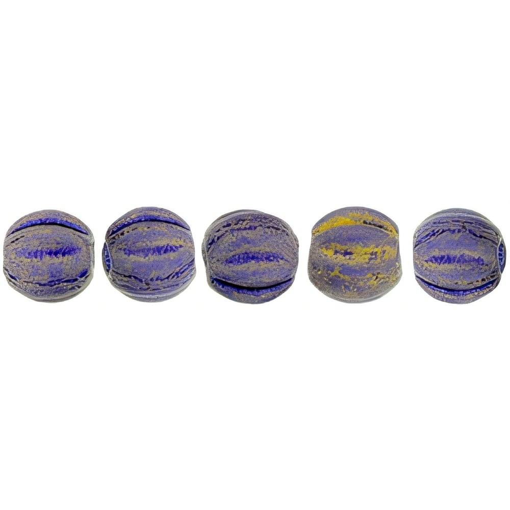 Czech Melon Round 3mm Pacifica - Elderberry