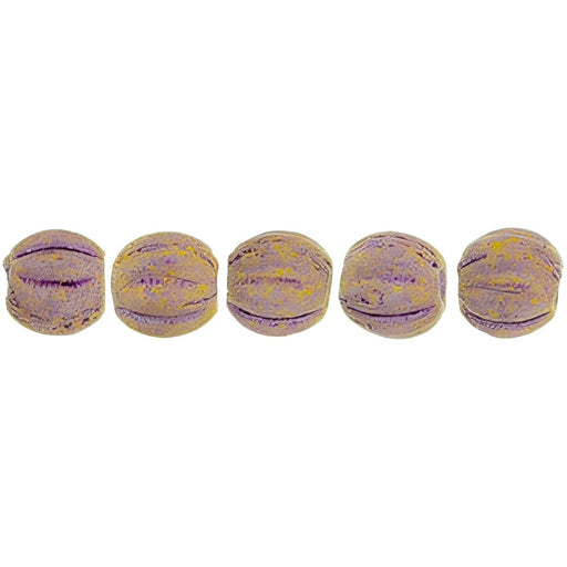 Czech Melon Round 3mm Pacifica - Fig