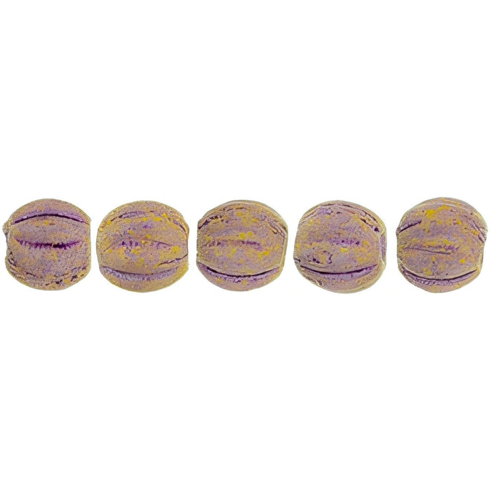 Czech Melon Round 3mm Pacifica - Fig