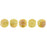Czech Melon Round 3mm Antique Beige - Celsian