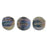Czech Melon Round 5mm Oxidized Bronze (50pcs)