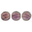 Czech Melon Round 5mm Halo - Regal (50pcs)