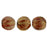 Czech Melon Round 5mm Bronze – Hyacinth  (50pcs)