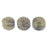 Czech Melon Round 5mm Sueded Gold Tanzanite (50pcs)