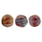 Czech Melon Round 5mm Bronze Iris - Ruby (50pcs)