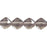 Czech Bicone 6 x 6mm Black Diamond (50pcs)