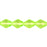 Czech Bicone 6 x 6mm Lime Green (50pcs)