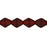 Czech Bicone 6 x 6mm Ruby (50pcs)