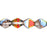 Czech Bicone 6 x 6mm Luster - Marea - Crystal (50pcs)