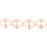 Czech Bicone 6 x 6mm Luster - Rosaline (50pcs)