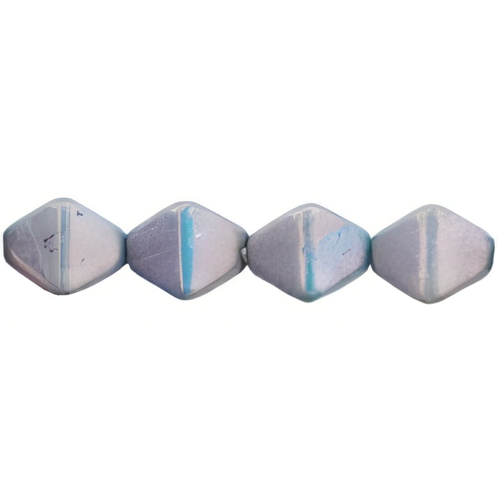 Czech Bicone 6 x 6mm Luster - Opaque Amethyst (50pcs)