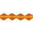 Czech Bicone 6/6mm Matte - Dk Topaz (50pcs)