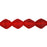 Czech Bicone 6/6mm Matte - Siam Ruby (50pcs)