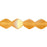 Czech Bicone 6/6mm Matte - Med Topaz AB (50pcs)