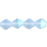 Czech Bicone 6/6mm Matte - Lt Sapphire AB (50pcs)