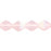 Czech Bicone 6/6mm Matte - Rosaline AB (25pcs)