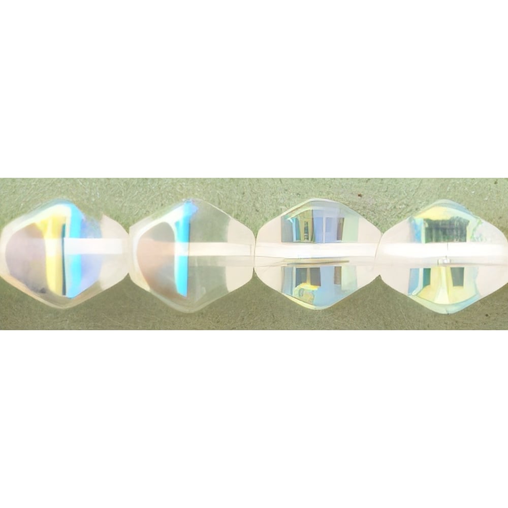 Czech Bicone 6/6mm Crystal AB (50pcs)