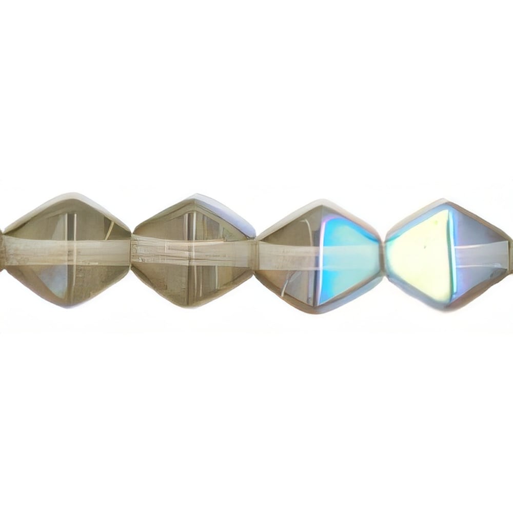 Czech Bicone 6/6mm Black Diamond AB (50pcs)