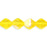 Czech Bicones 8mm Lemon AB (25pcs)