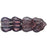 Czech Two-Hole Maple Leaves 13mm: Luster - Transparent Denim Blue (25pcs)
