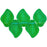 Czech Leaves 12 x 9mm Dual Coated - Lemon/Lime (25pcs)