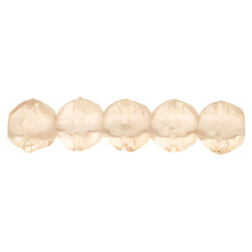 Czech English Cut Round 3mm Rosaline (50pcs)