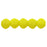 Czech English Cut Round 3mm Chartreuse (50pcs)