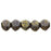 Czech English Cut Round 3mm Opaque Purple - Bronze Picasso (50pcs)