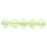 Czech English Cut Round 3mm Luster Iris - Lemon (50pcs)