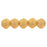Czech English Cut Round 3mm Sueded Gold Milky Pink (50pcs)
