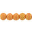 Czech English Cut Round 3mm Pacifica - Tangerine (50pcs)